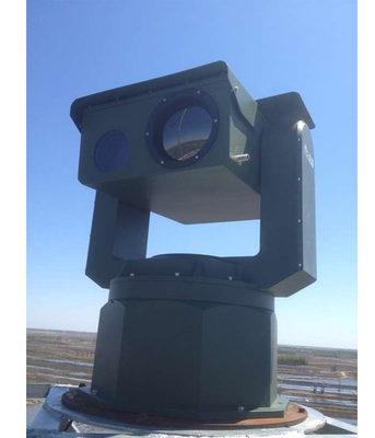 Sistem Pengawasan Termal Jangka Panjang Ultra PTZ Kamera Inframerah Termal IR / EO